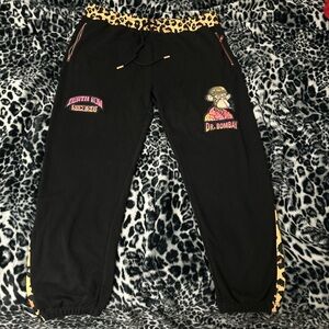 Bombay Black Joggers with Yellow Accents